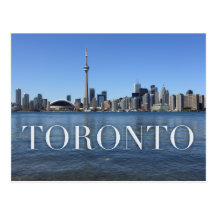 toronto cityscape post card