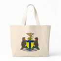 Toronto Coat of Arms Tote Bag by FlagTshirts Toronto Coat of Arms Tote Bag