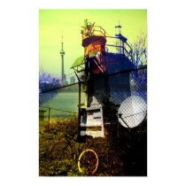 Toronto lighthouse at Tommy Thompson park posters
