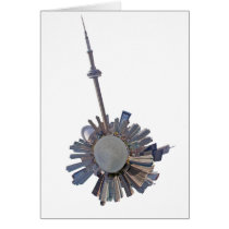 TORONTO MINI PLANET GREETING CARD