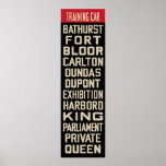 Toronto PCC Replica Rollsign (Part I) Print