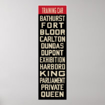 Toronto PCC Replica Rollsign (Part I) Print