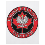 Toronto Polish Round Canadian Leaf flyers