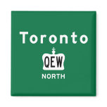 Toronto QEW Fridge Magnet