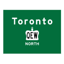 Toronto QEW Postcard