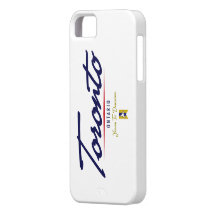 Toronto Script iPhone 5 Case