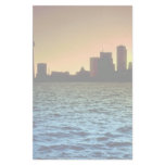 Toronto skyline at sunset, taken from Cherry Beach Custom Stationery