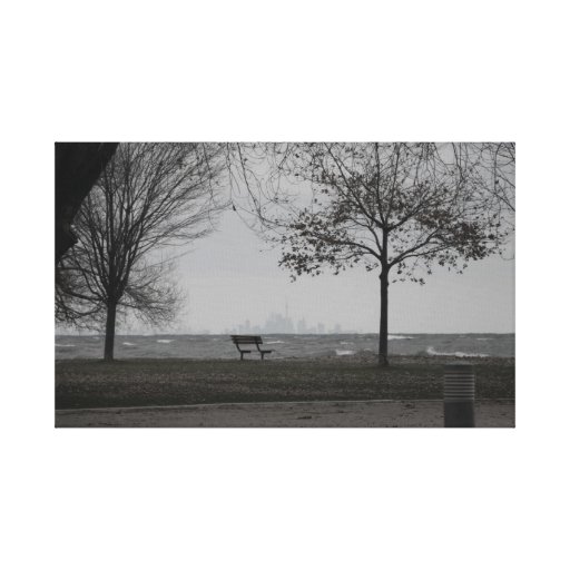 Toronto Skyline Gallery Wrapped Canvas
