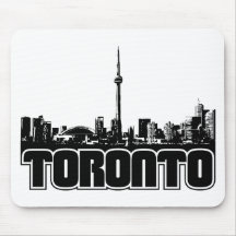 Toronto Skyline Mouse Pads