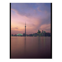 Toronto Skyline Portrait postcards