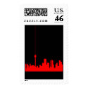 Toronto Skyline postage by lonvig Toronto Skyline postage