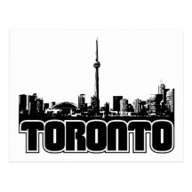 Toronto Skyline Postcard