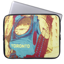 Toronto - Union Station clock laptop sleeves