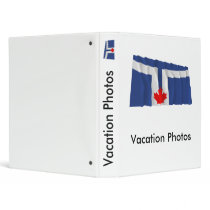 Toronto Waving Flag Vinyl Binders