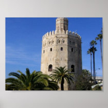 Torre Del Oro Print