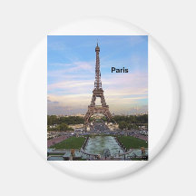 Torre Eiffel de Francia París (por St.K) Imán Para Frigorifico