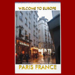Torre Eiffel, París, WELCOME TO EU... calendars