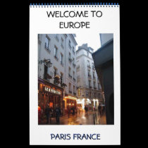 Torre Eiffel, París, WELCOME TO EU... calendars