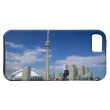 Torre y Skydome del NC en Toronto, Ontario, iPhone 5 Case-Mate Carcasa