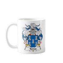Torres Family Crest mugs