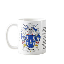 Torres Family Crest Mug