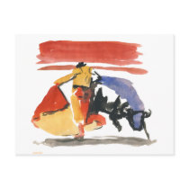 torro & torrero postcard