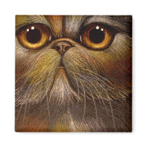 TORTI PERSIAN CAT Magnet by BY_CYRA TORTI PERSIAN CAT Magnet