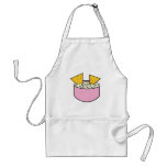 tortilla chips in dip aprons