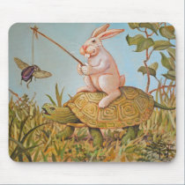 Tortoise and the Hare Mousepad mousepads