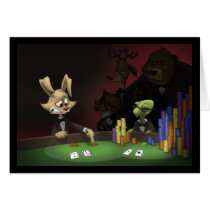 Tortoise & Hare Card (Blank Inside)