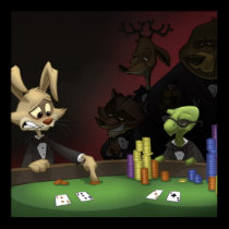 Tortoise & Hare Print by stlewis75 Tortoise & Hare Print