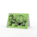 Tortoises are COOL! Greeting Card by GrumpyKittenGraphics Tortoises are COOL! Greeting Card