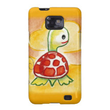 Tortuga divertida samsung galaxy s2 carcasas