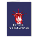 Torture Is Un-American cards