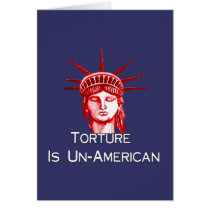 Torture Is Un-American cards