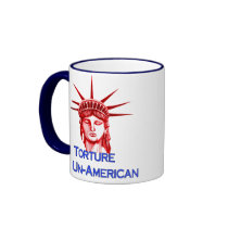 Torture Is Un-American mugs