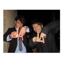 Toru and Ryo 2013 Post Card