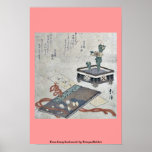 Tosa diary bookmark by Totoya,Hokkei Poster
