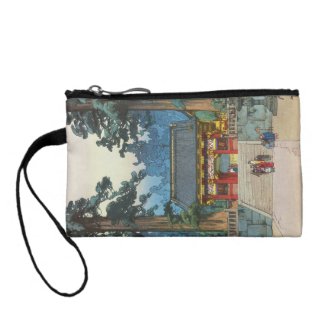 Toshogu Shrine Hiroshi Yoshida japanese fine art Coin Purse