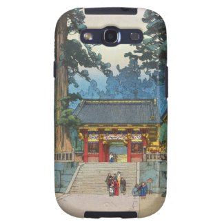 Toshogu Shrine Hiroshi Yoshida japanese fine art Galaxy SIII Cases