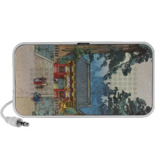 Toshogu Shrine Hiroshi Yoshida japanese fine art Mp3 Speakers