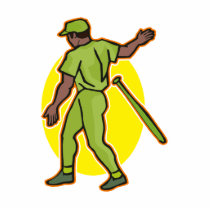 toss the bat photo cut outs