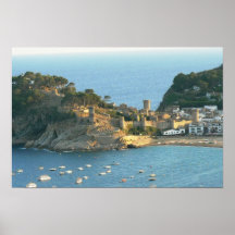 Tossa Del Mar, Costa Brava, Spain Posters