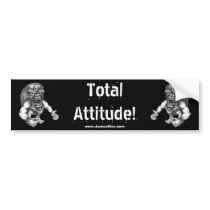 Total Attitude! bumper stickers