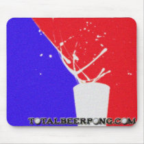 Total Beer Pong Mousepad