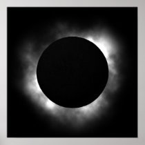 Total eclipse print