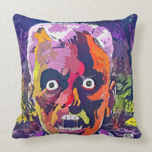 Total Horror Throw Pillow