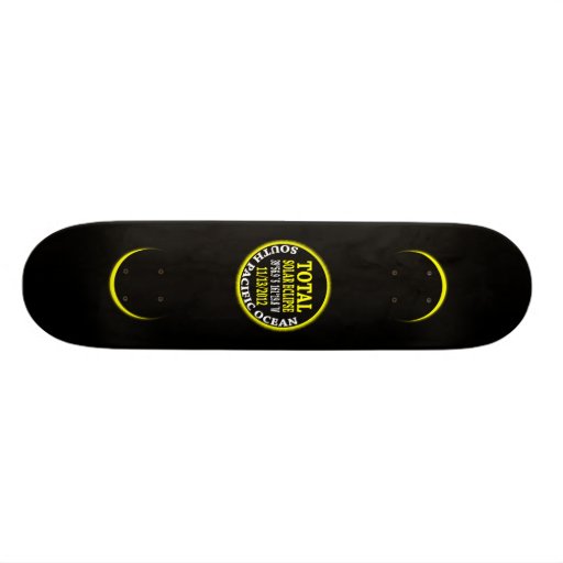 Total Solar Eclipse 2012 Skate Decks