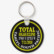 Total Solar Eclipse 7/11/2010 keychains