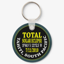 Total Solar Eclipse 7/11/2010 keychains